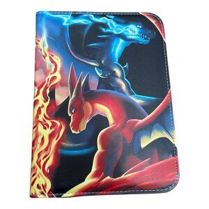 Card Binder for POKEMON Cards Holder Fits 400 Cards w/ 50 Removable Sleeves TCG